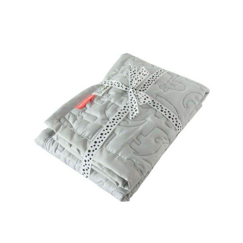 Done by Deer Quilted Blanket - Contour - Grey