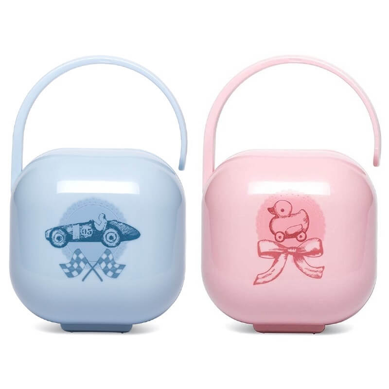 Suavinex Rose Et Bleu Soother Case