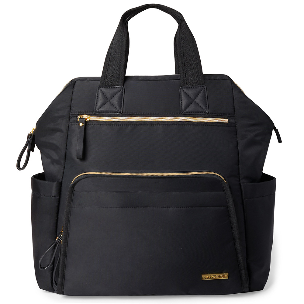 Skip Hop Mainframe Wide Open Diaper Backpack - Black