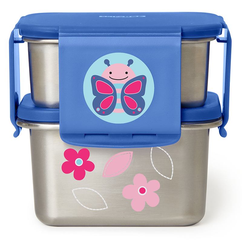 Skip Hop Zoo Stainless Steel Lunch Kit