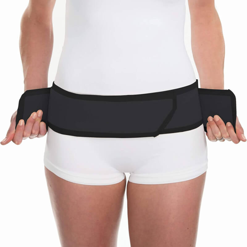 UpSpring Shrinkx Hips Post Pregnancy Hip Compression Belt - Black - M/L