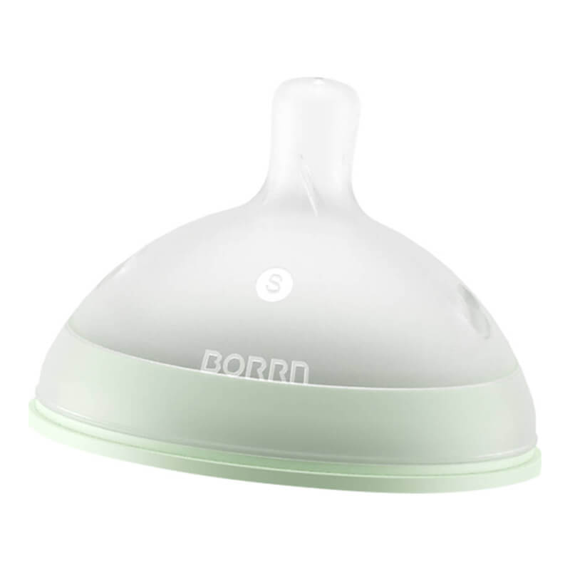 BORRN Silicone Teat - Green - Medium Flow