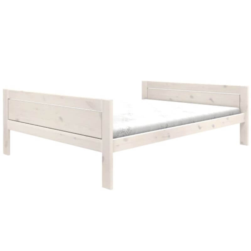 LIFETIME Kidsrooms Single Bed 140x200cm - Whitewash