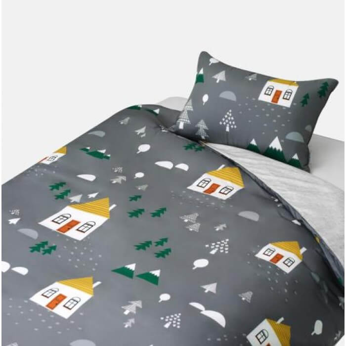 Jadaloo Anti-Dustmite Single Bed Duvet Set - Maison Gray