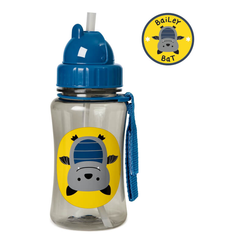 Skip Hop Zoo Straw Bottle - Bat