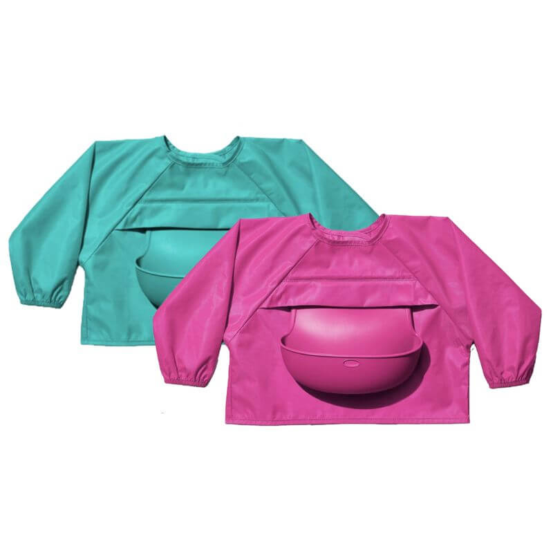 OXO Tot Sleeved Roll-Up Bib