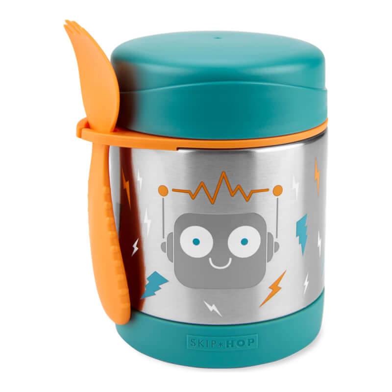 Skip Hop Spark Style Insulated Food Jar - Robot