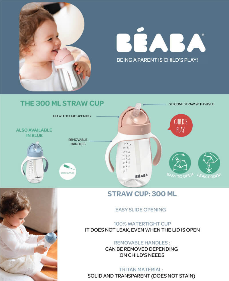 Beaba Straw Cup 300ml