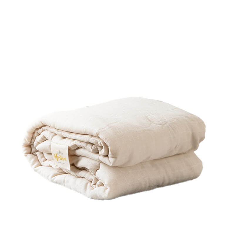Little Hushies The Little Organic Duvet™ 120x80cm - Oat Beige