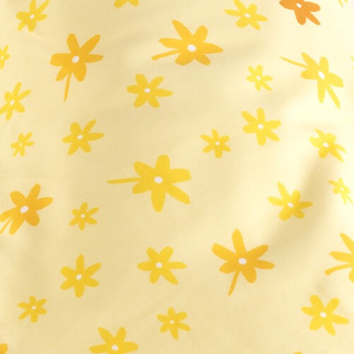 Theraline Comfort Maternity Cushion Cover - Yellow Flowers