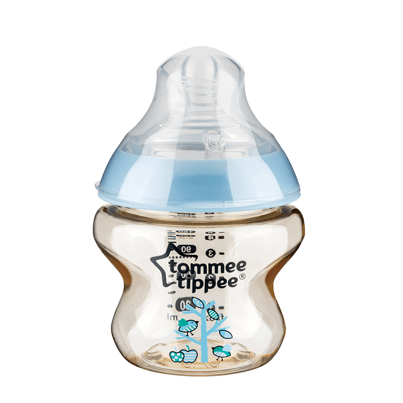 Tommee Tippee Closer to Nature PESU Decorated Bottle 150ml - Blue