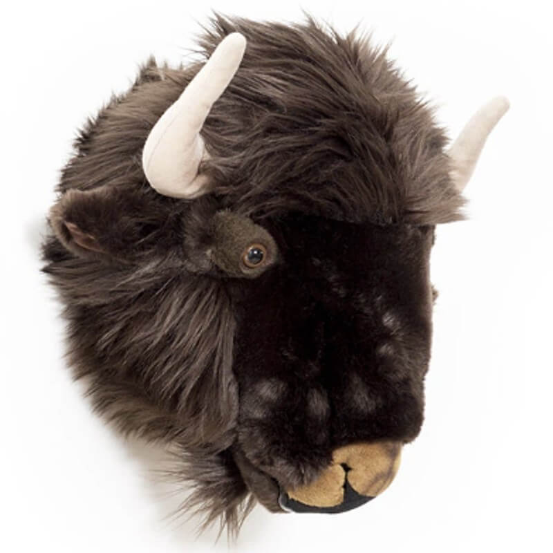 Wild & Soft Trophy Animal Head - Alex the Bison