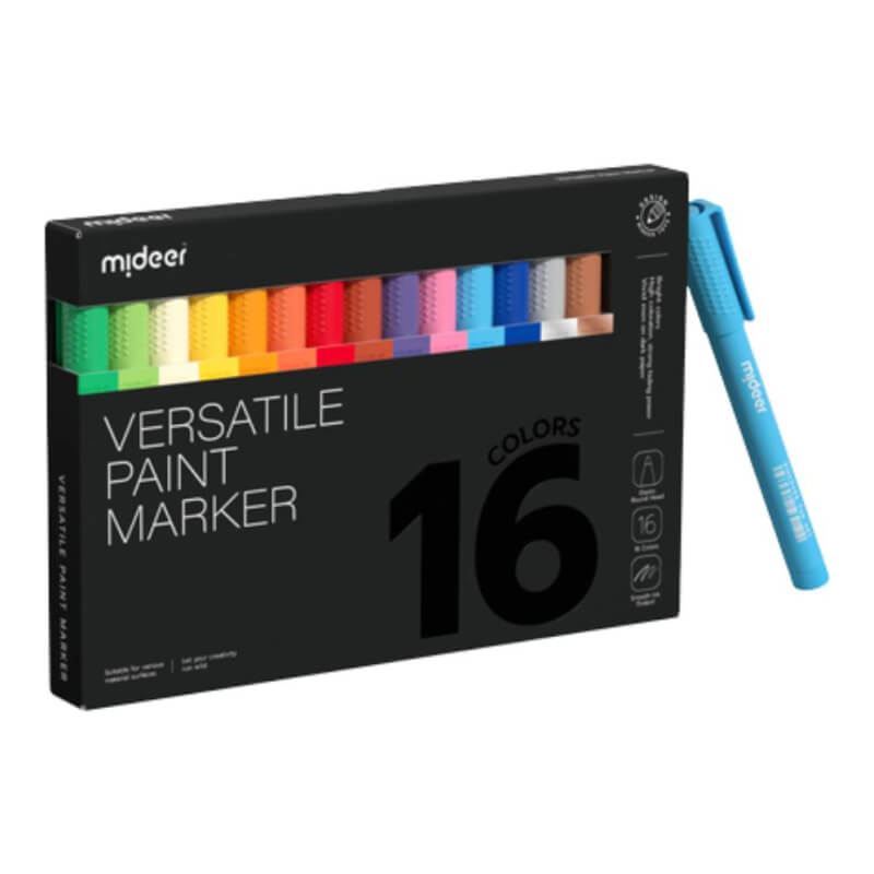Mideer Versatile Paint Marker 16-Colors