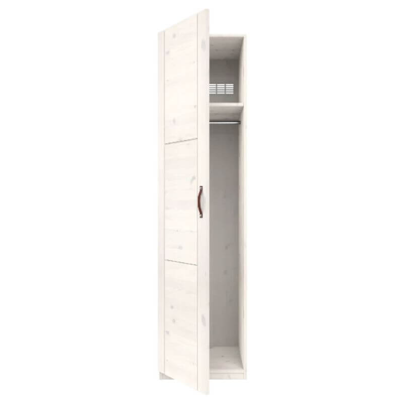 LIFETIME Kidsrooms Wardrobe with Hanger Bar 50m - Whitewash