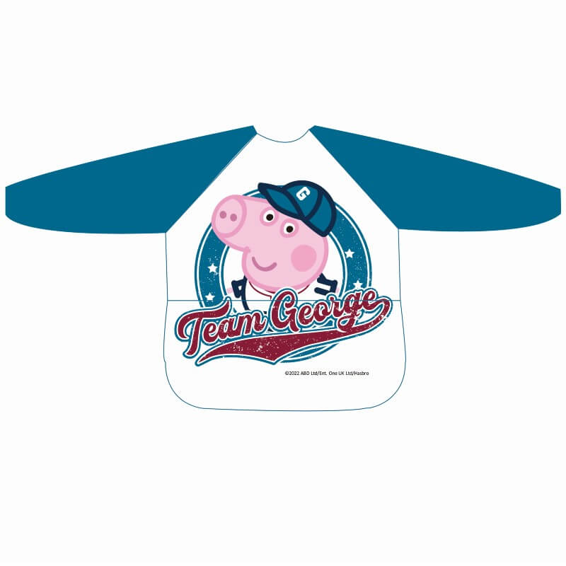 Parents League Waterproof Coverall Catcher Bib 18m - George Pig