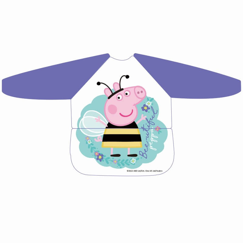 Parents League Waterproof Coverall Catcher Bib 18m - Peppa Pig