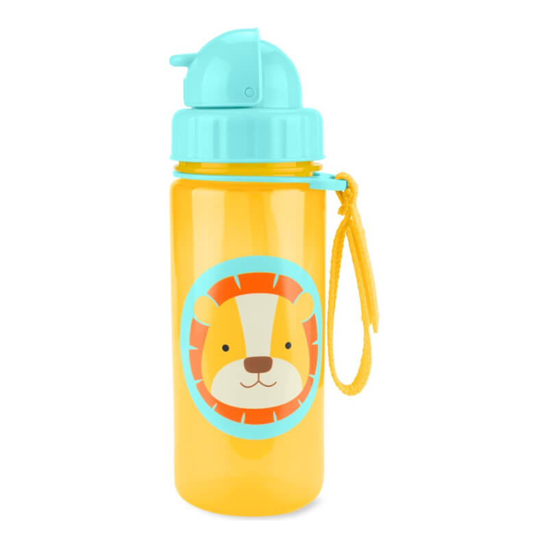 Skip Hop ZOO PP Straw Bottle 390ml - Lion