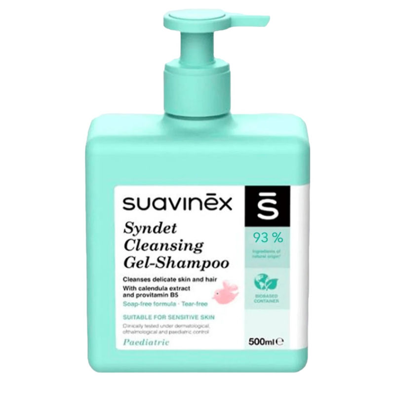 Suavinex Syndet Cleansing Gel-Shampoo 500ml