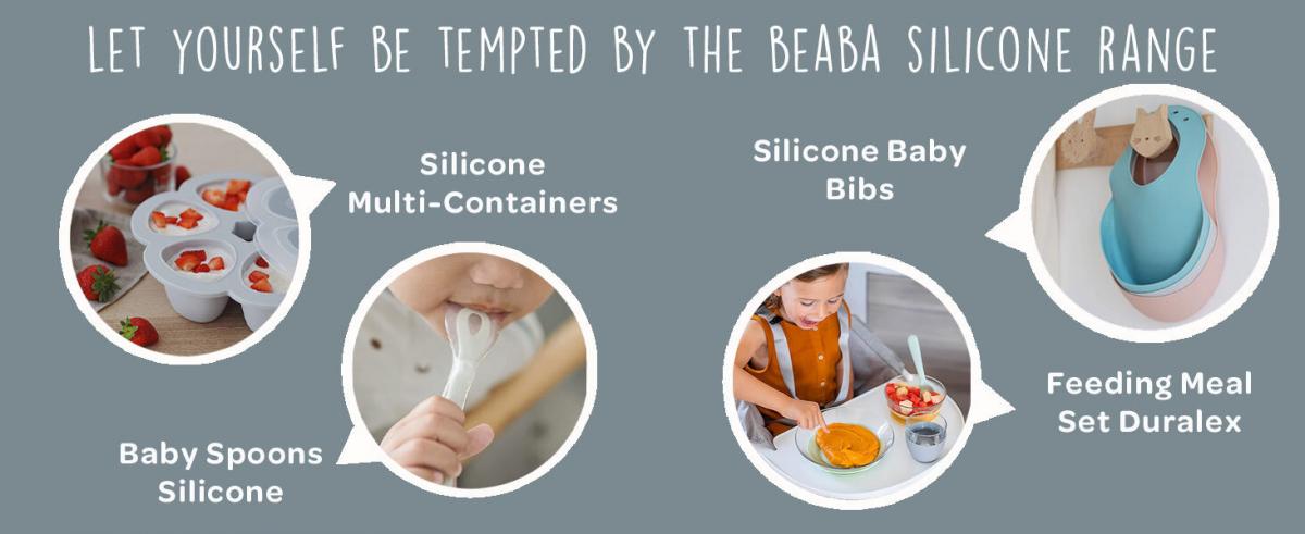 Beaba Silicone Suction Meal Set