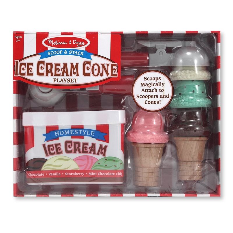 magnetic ice cream set