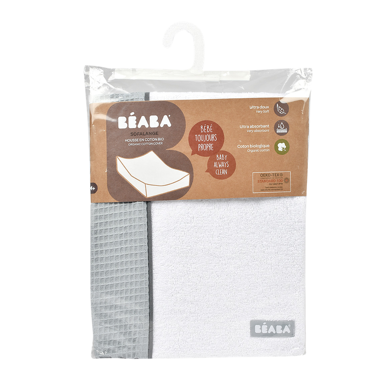Sofalange Changing Mat Cover - Light Mist