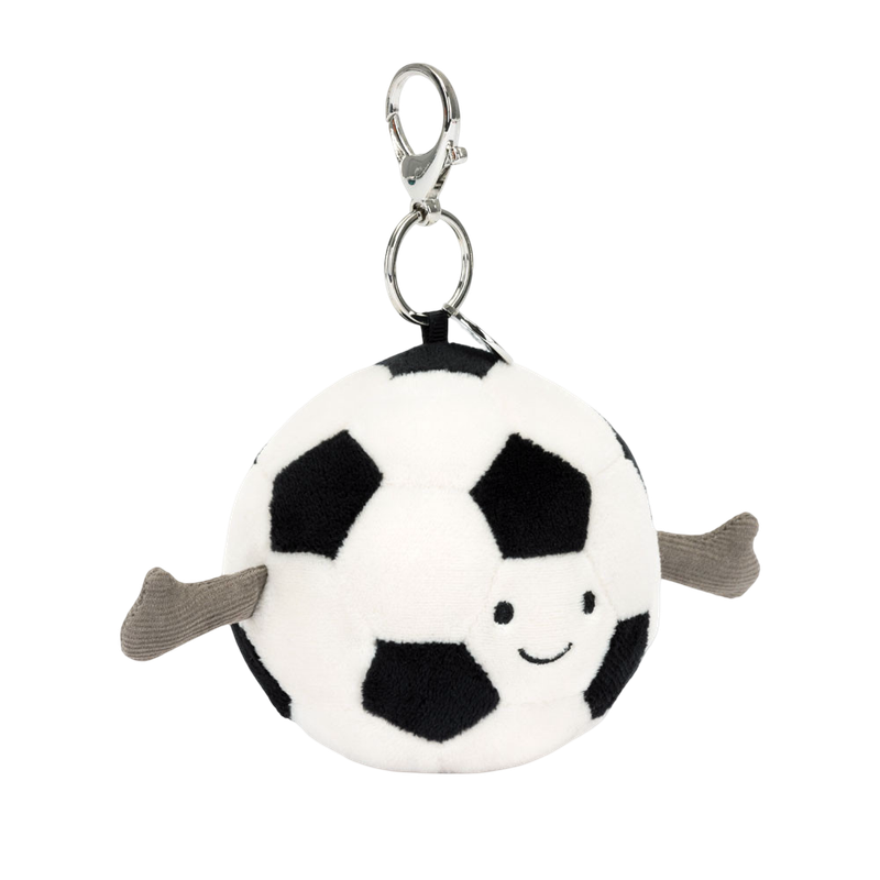 Amuseable Sports Football Bag Charm 16x8cm