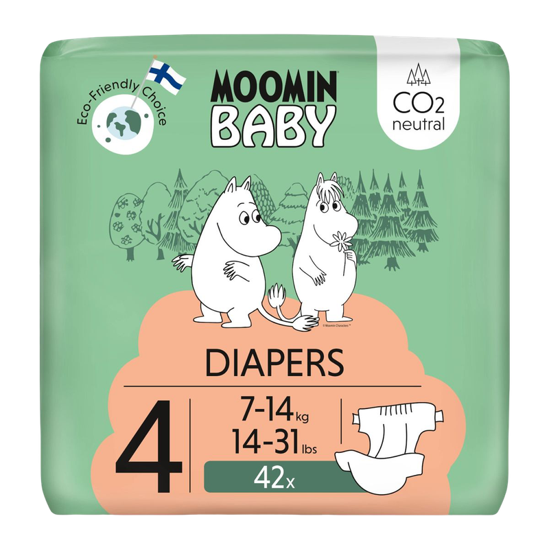 Baby Diapers Size 4 (7-14Kg) 42pcs