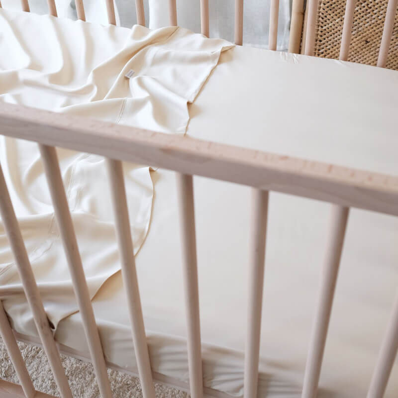 bamboo fitted cot sheet