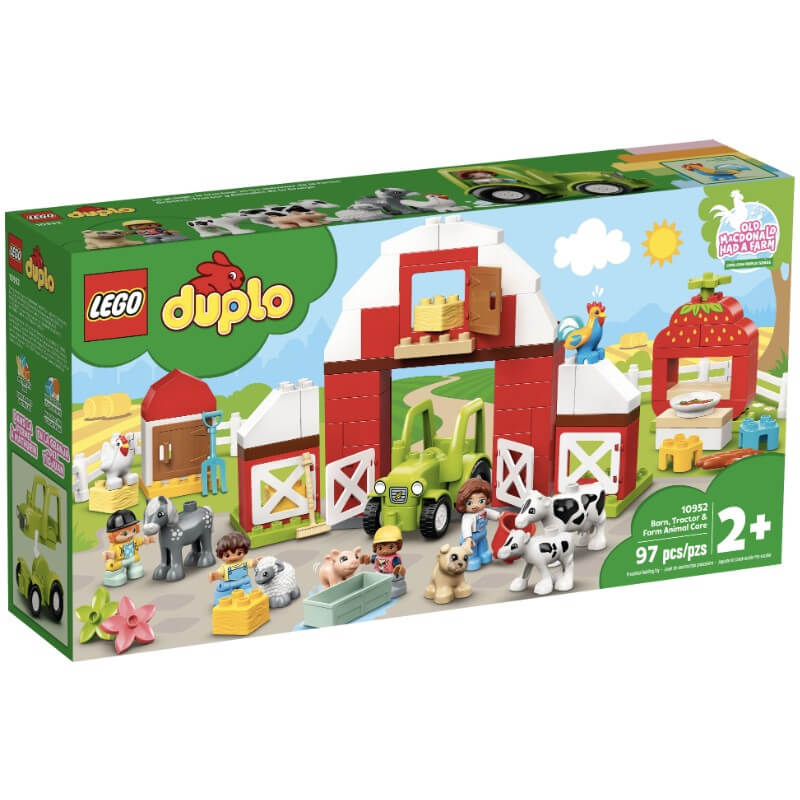 LEGO 10952 DUPLO Barn Tractor Farm Animal Care Baby Central HK