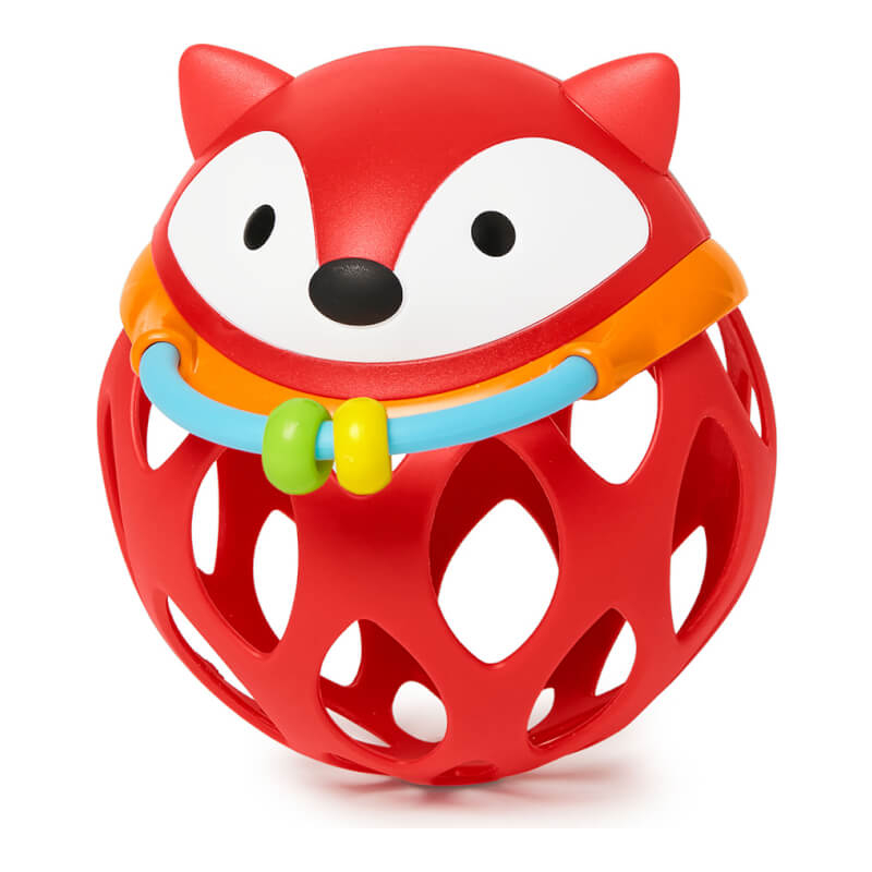Explore & More Roll-Around Rattles - Fox