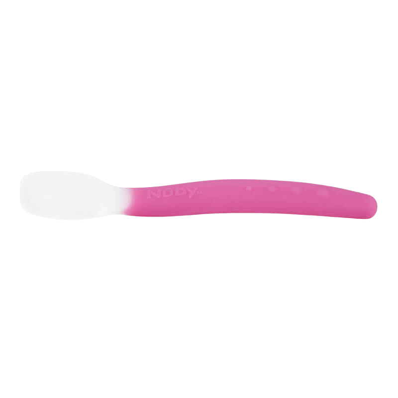 Garden Fresh Silicone Spoon with Case - Pink