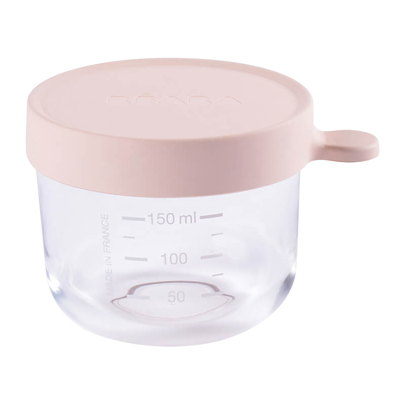 Beaba Glass Silicone Container 150ml • BabyCentral Singapore