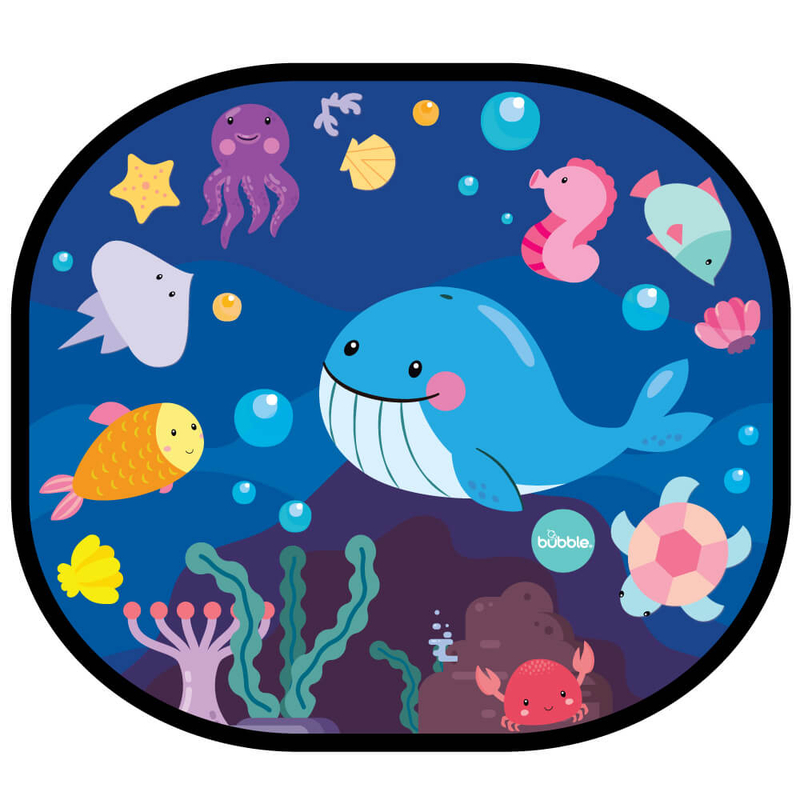 Cling Sunshade - Under the Sea (2 pcs)