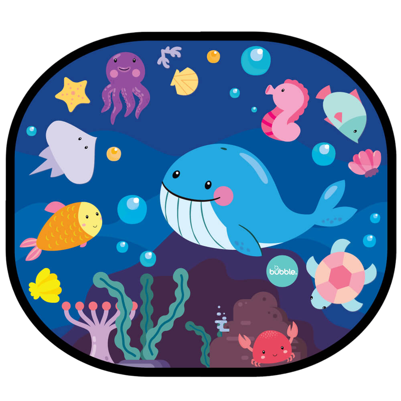 Cling Sunshade - Under the Sea (2 pcs)