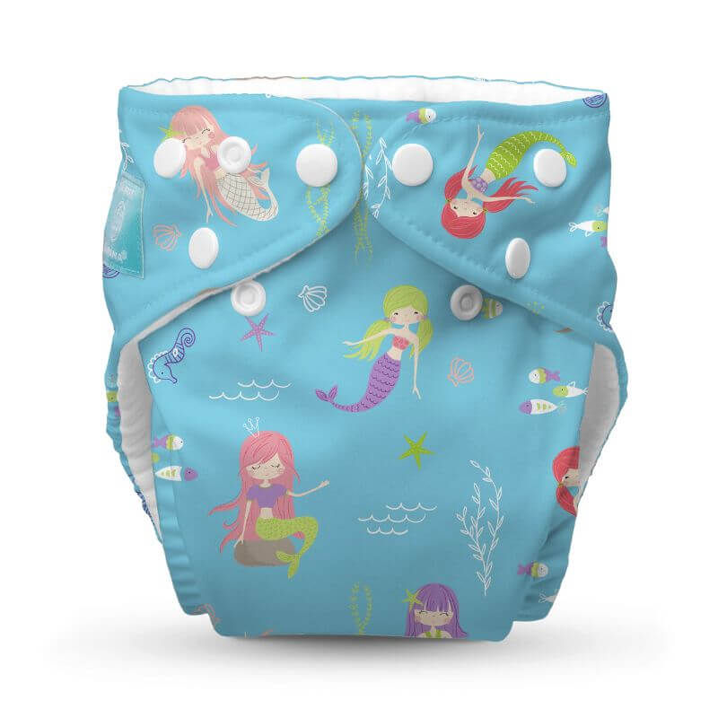 Blueberry Simplex All In One Diapers, Mermaids, Newborn, 58% OFF