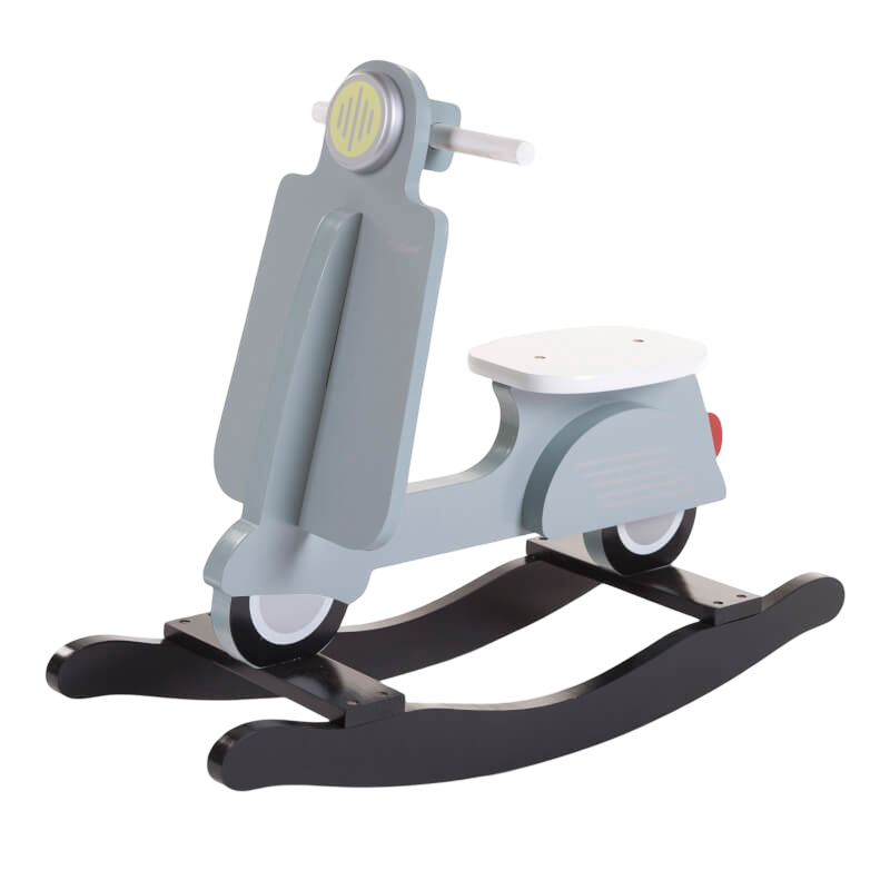Rocking Scooter - Mint Blue / Black