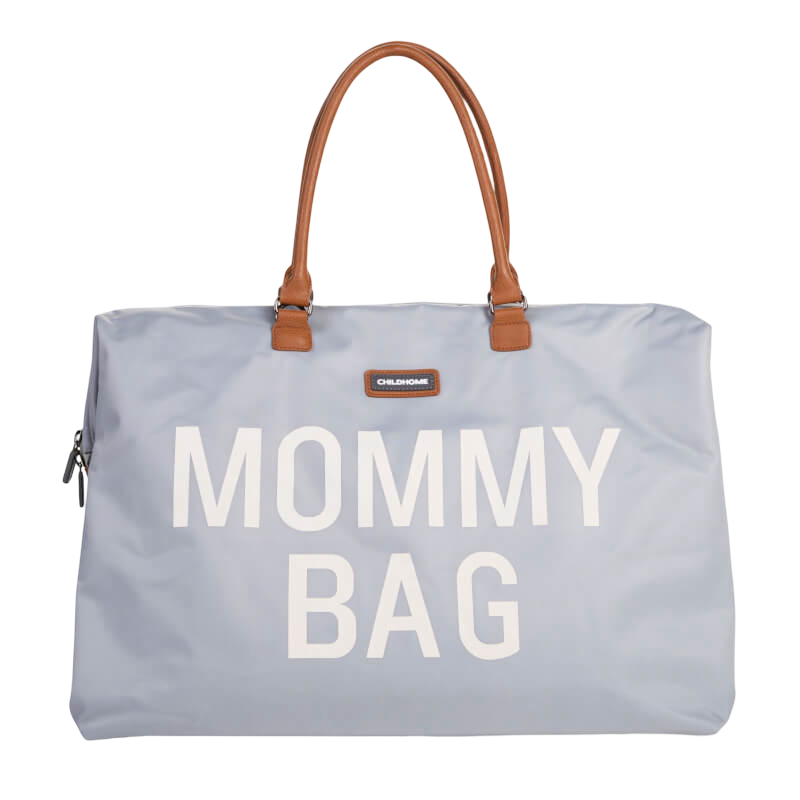 Mommy Nursery Bag - Grey/Off White