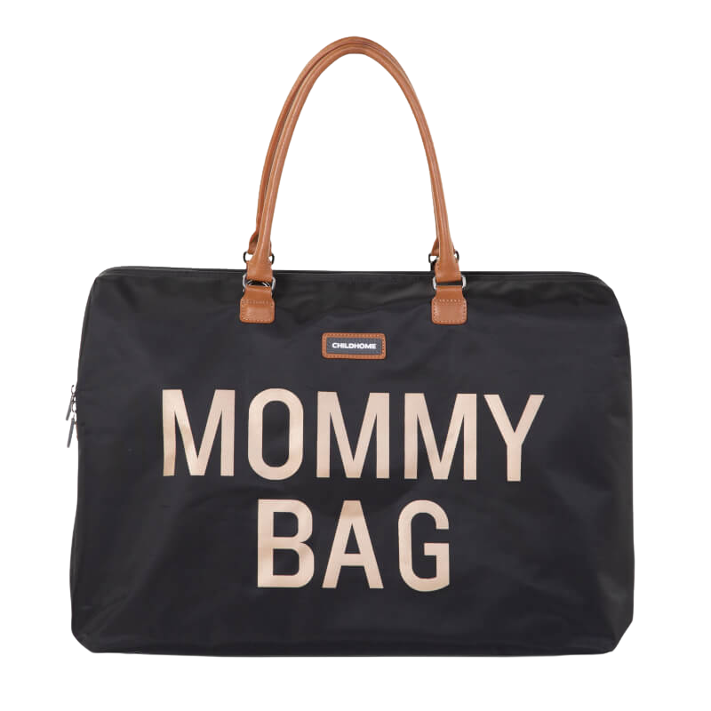 Mommy Bag Nursery Bag - Black / Gold