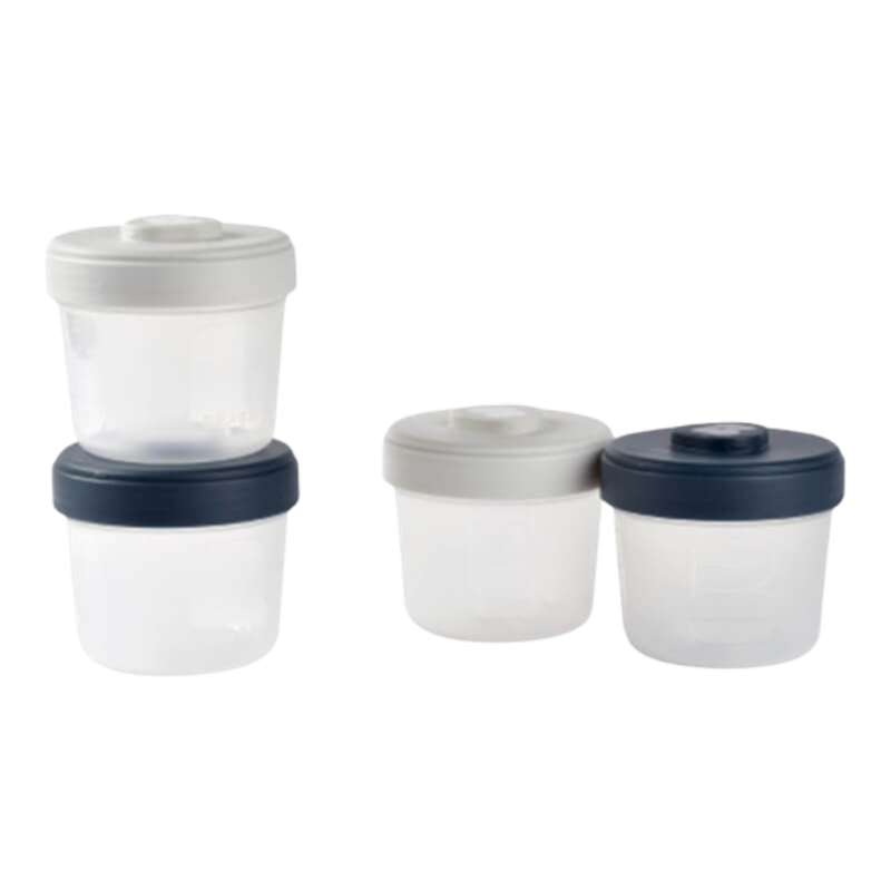 Pro Food Storage Set - 4 Clip Portions