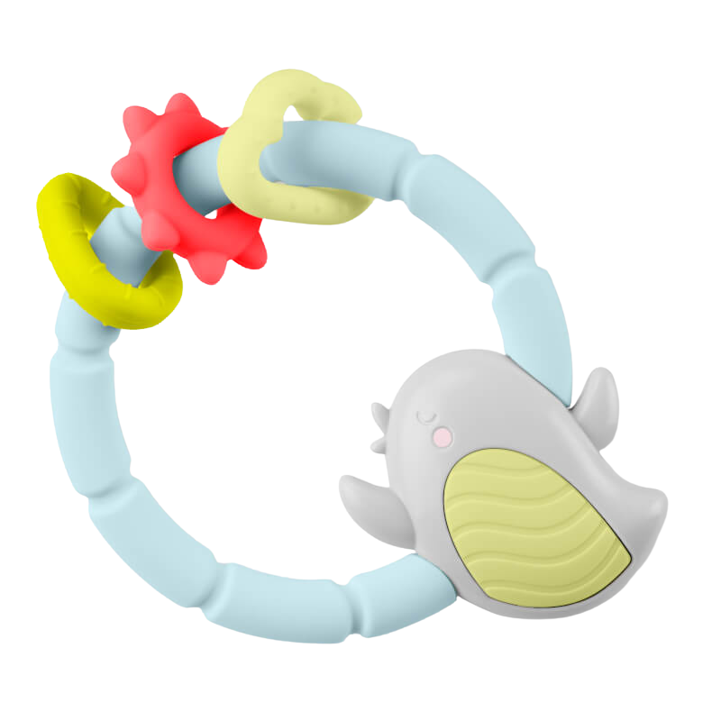 Silver Lining Cloud Teether & Play Toy - Bird