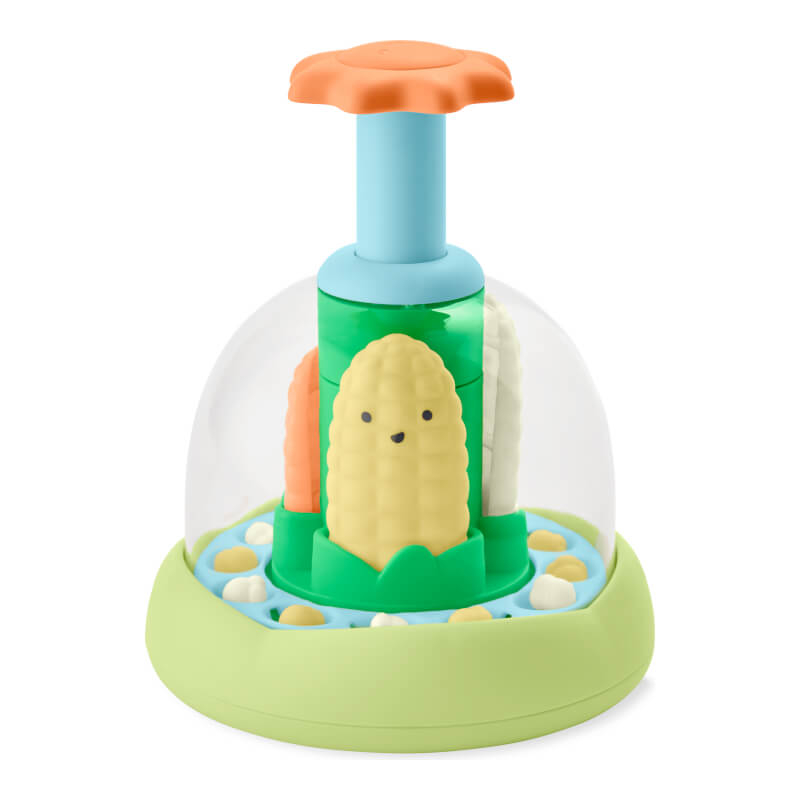 Farmstand Push & Spin Baby Toy