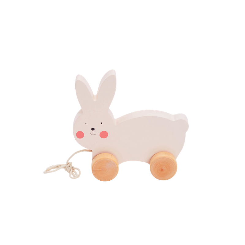 Wooden Pull Along - Rabbit