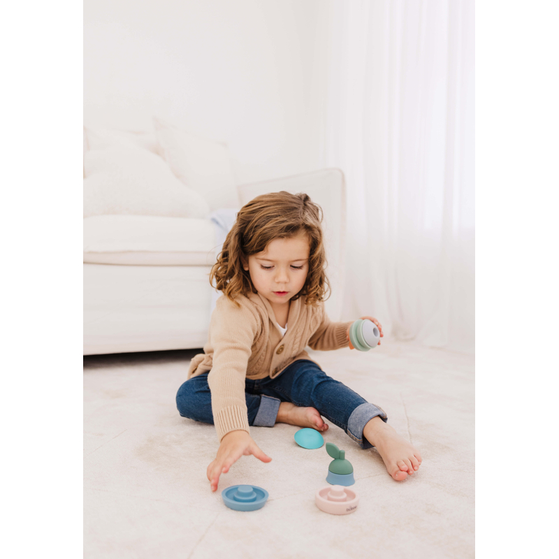 Silicone Stacking Pear Teether