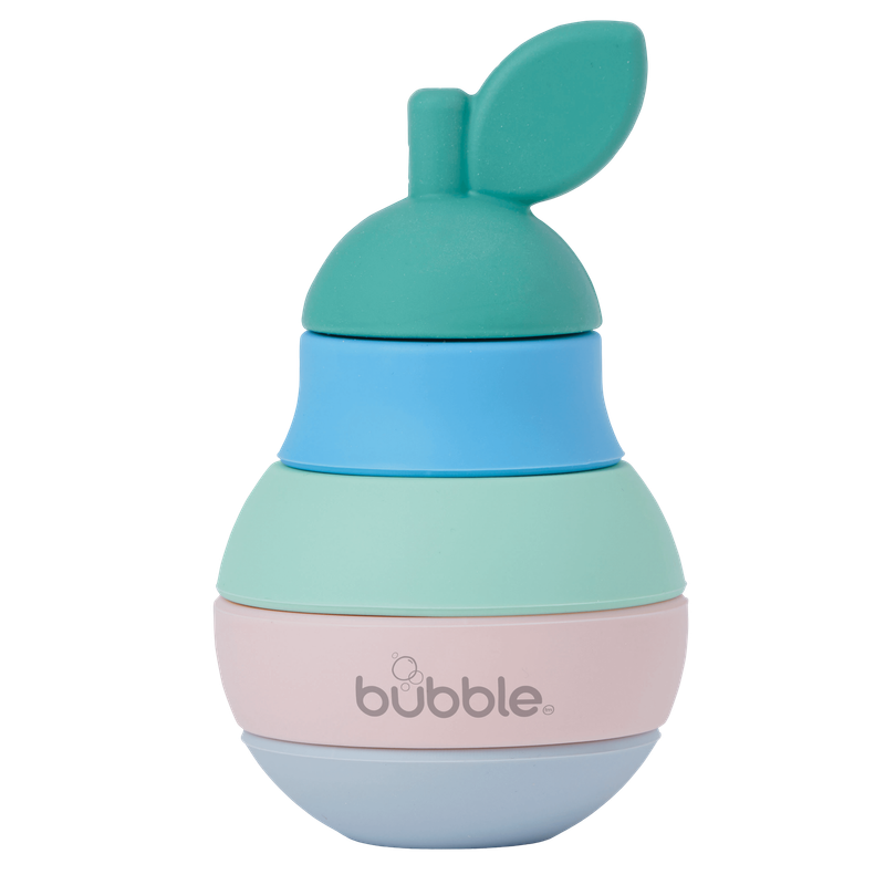 Silicone Stacking Pear Teether