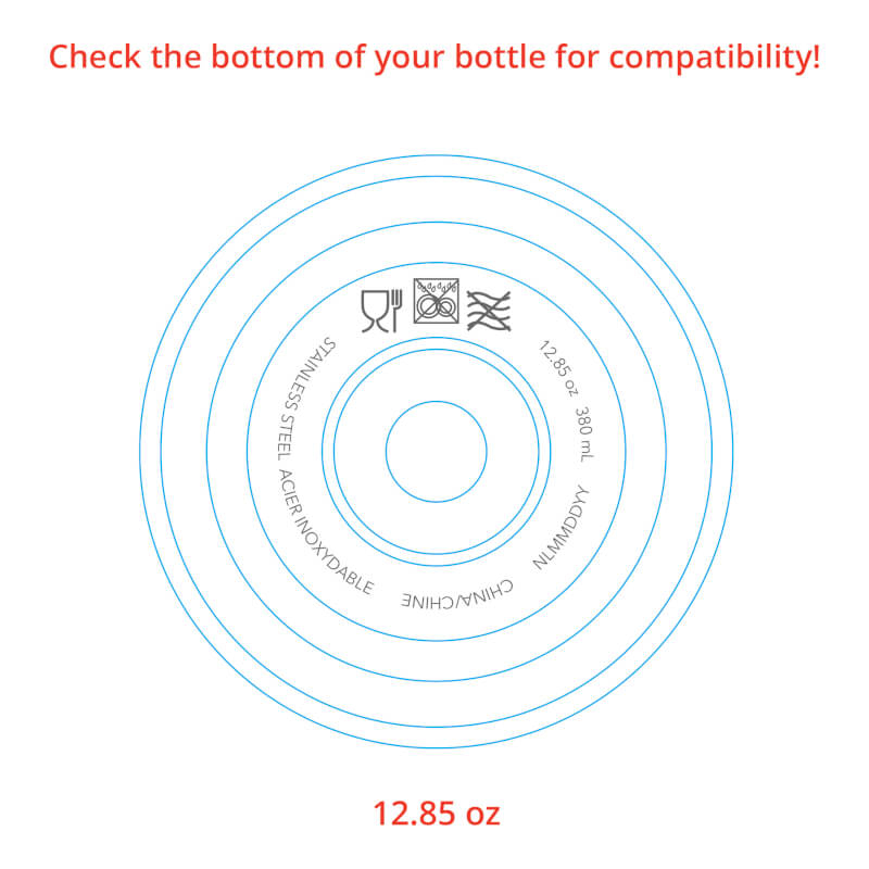 Canteen Bottles Extra Straws 2pk