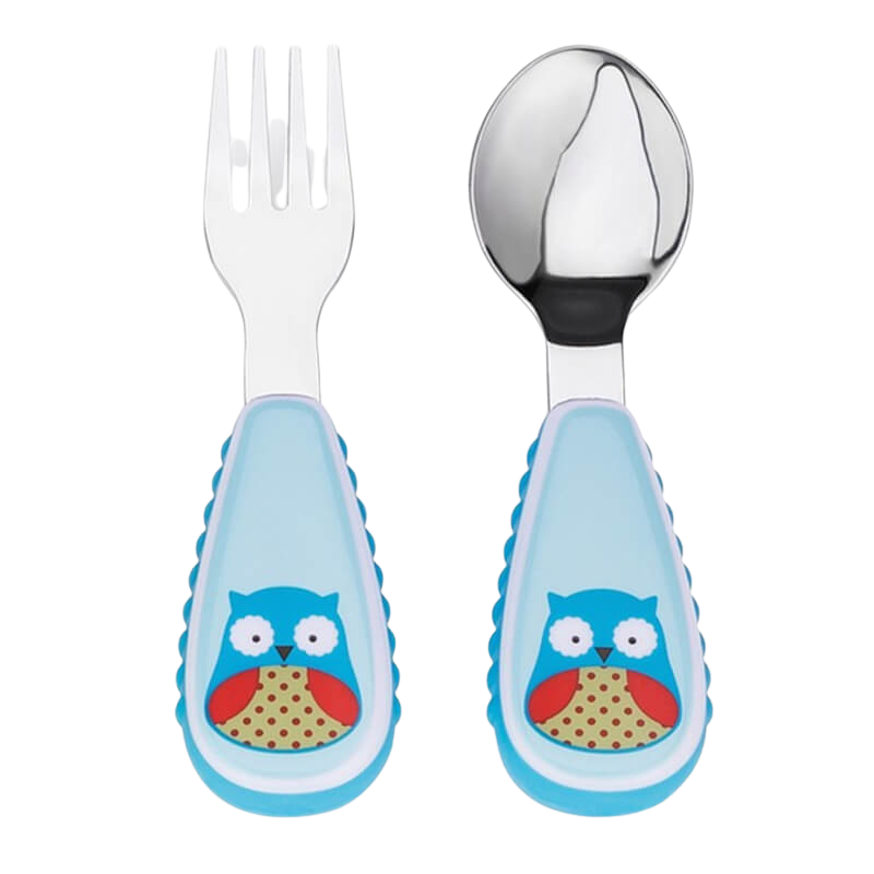 Zootensils Fork & Spoon - Owl