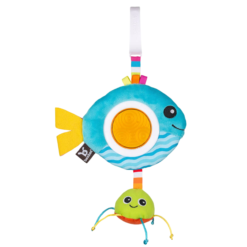 Dazzle Friends Rattle Toy - Fish