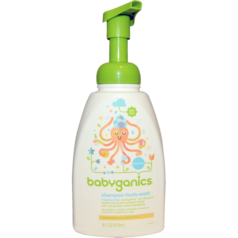 babyganics Shampoo & BodyWash 473ml Fragrance Free • Baby Central