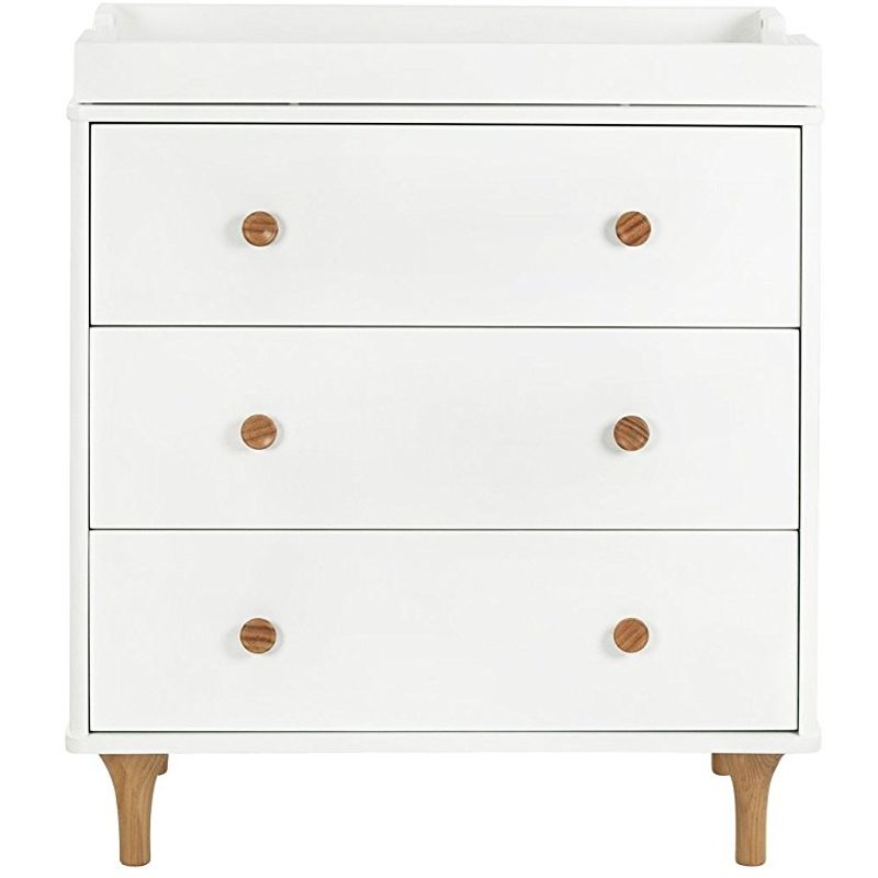 Babyletto Lolly 3-Drawer Changer Dresser - White / Natural