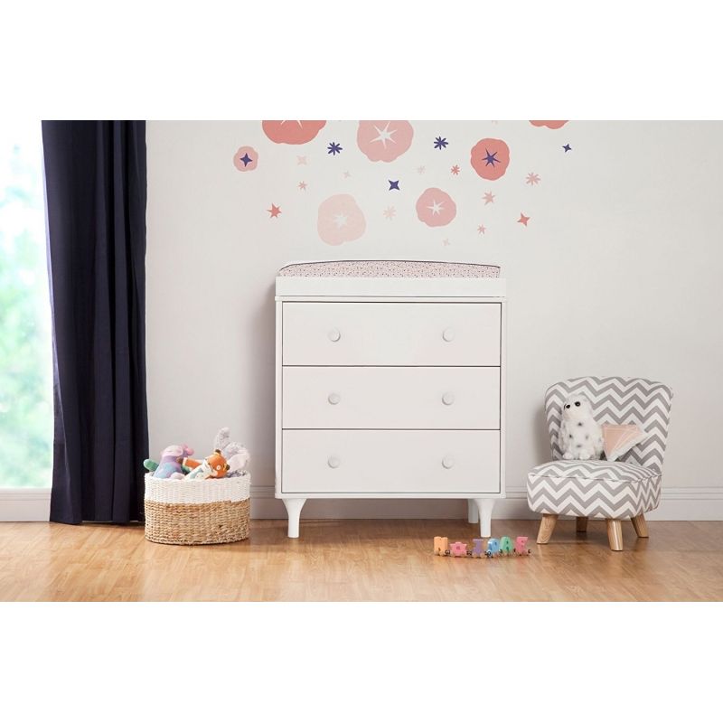 Babyletto Lolly 3-Drawer Changer Dresser - White / Natural